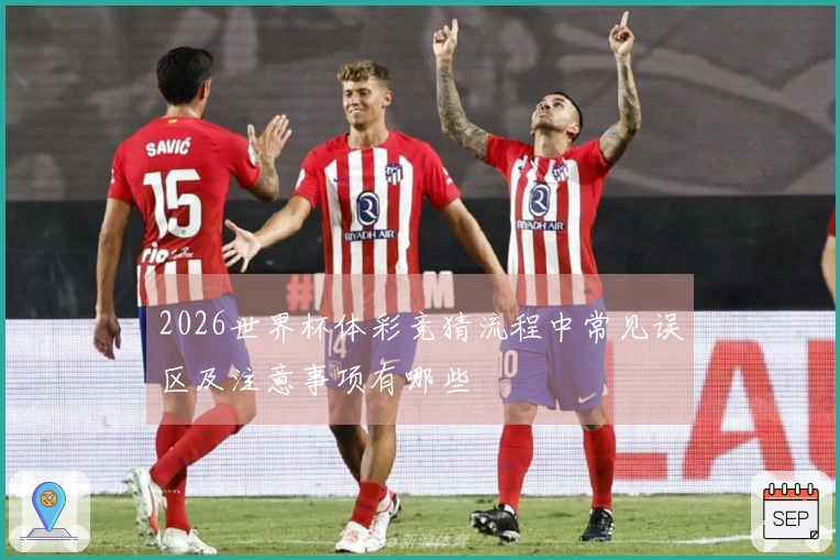 2026世界杯体彩竞猜流程中常见误区及注意事项有哪些